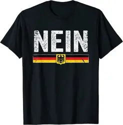 Oktoberfest Nein Shirt Vintage Germany Flag T-Shirt