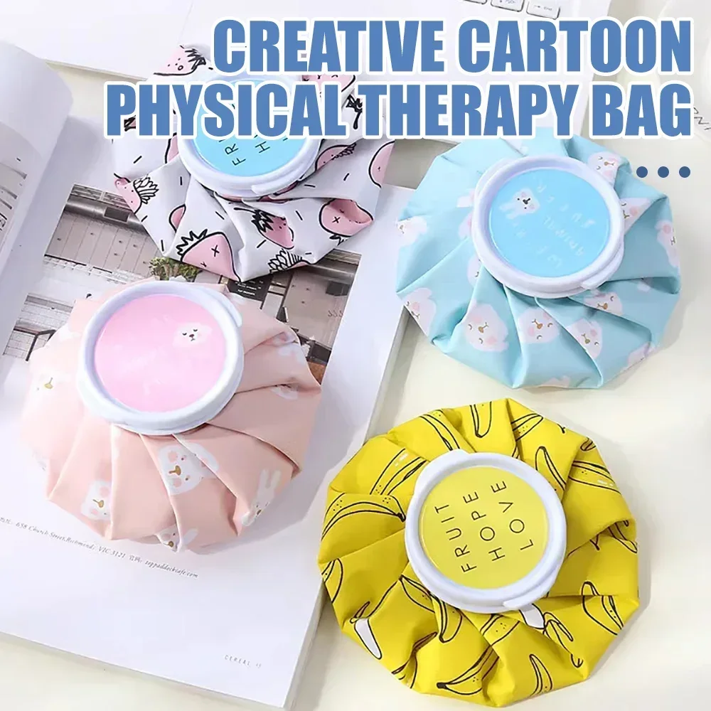 Cartoon Fabrics Cold Compresses Hot Compresses Ice Packs Physical Cooling Physiotherapy Bags Folded Water-filled Ice Packs