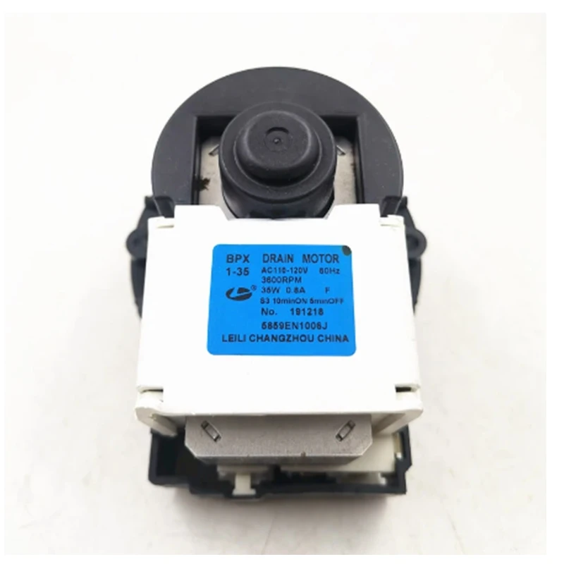 New for washing machine parts BPX1-35 5859EN1006J drain pump motor 35W 110V-120V