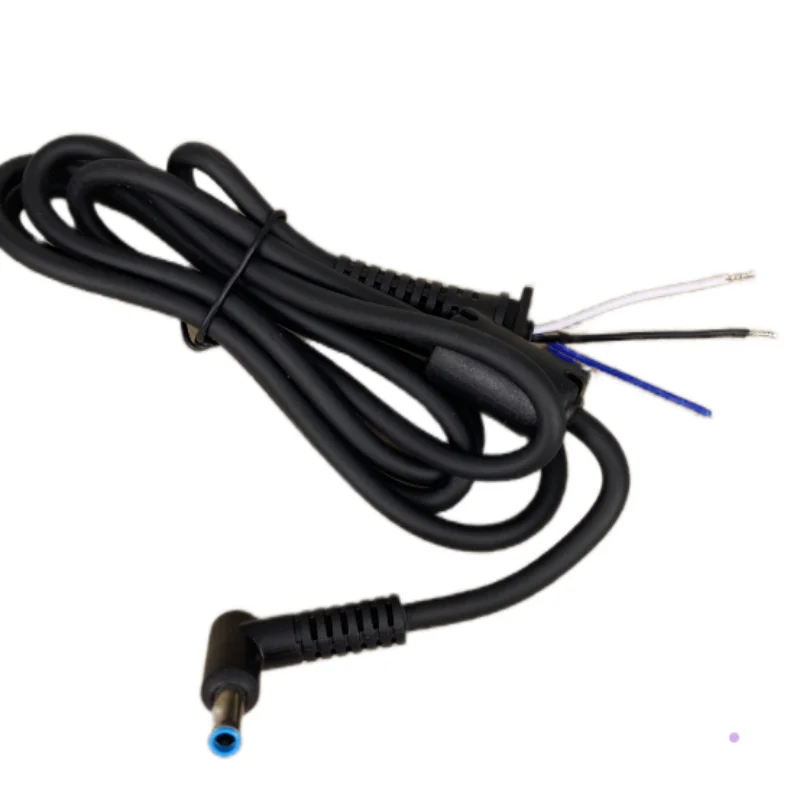4.5x3.0 DC Power Charger Plug Cable Right Angle Connector with pin for Hp Envy Laptop Adapter DC connector 4.5*3.0mm Cable Cord