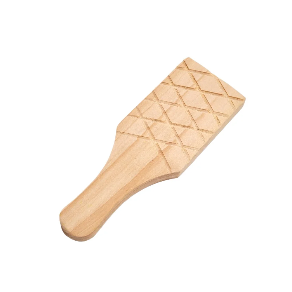 Ceramic Solid Wood Clapping Board Soft Clay Supplies High Quality Wooden Tap Hammer with Tooth Professional Pottery Tool