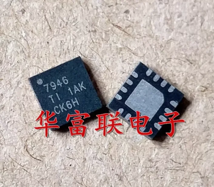 5PCS ADS7946SRTER WQFN-16-EP(3x3) 100% ใหม่ชิปเซ็ต IC ส่วนประกอบอิเล็กทรอนิกส์ SMD