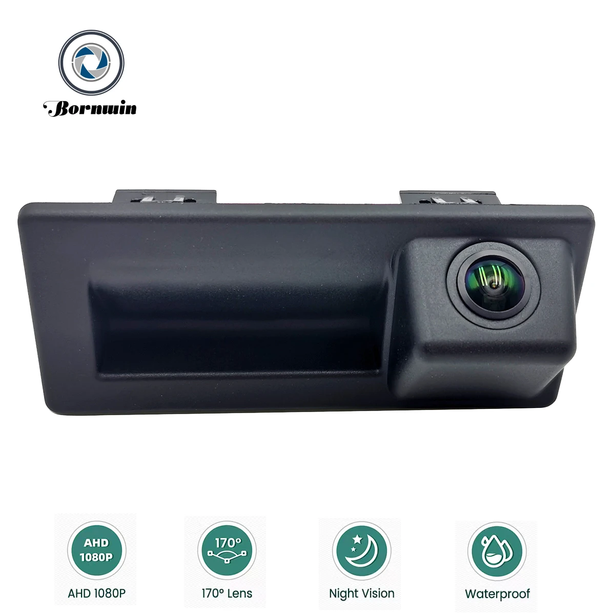 

Bornwin AHD 1080P Rear View Camera For Audi A4L A3 VW Touran L Tiguan L Teramont C-TREK Skoda Sagitar Lavida