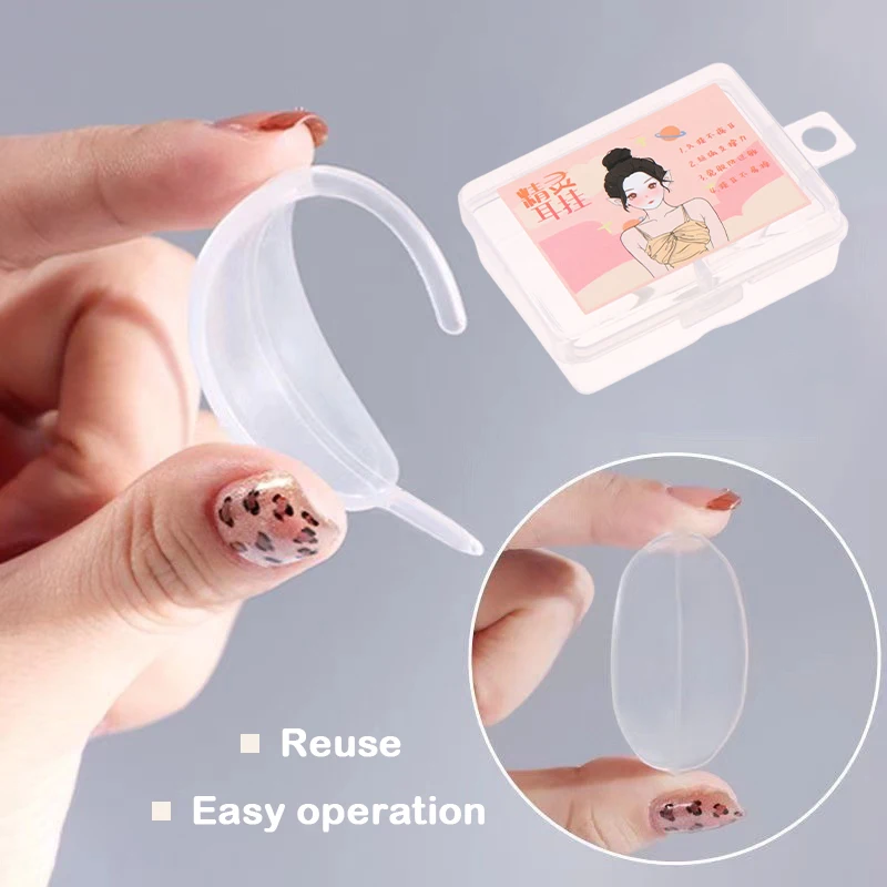 Elf Earhook V-Face Wearable Ear Stand Reusable Strong Support Fixed Invisible Earrings Protruding Prominent Correction