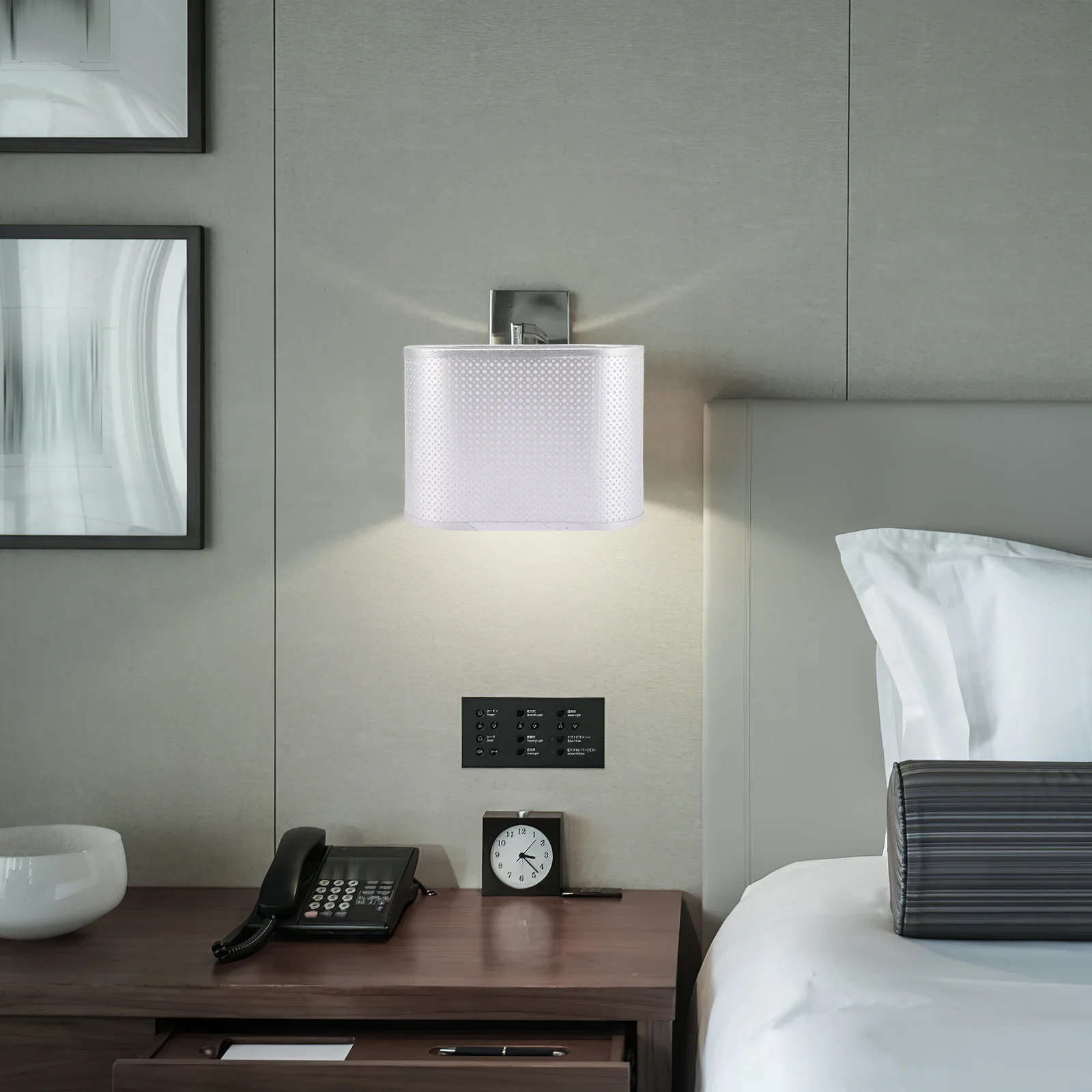 

Fabric Lamp Shade 12 Inch Barrel Table Floor Lamp Cover For Home Office Bedroom Decorative Light Fixture Replacement Lighting