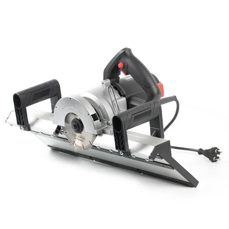 45 degree track saw system large format porcelain tile porcelain ceramic miter chamfering cutting machine cutter