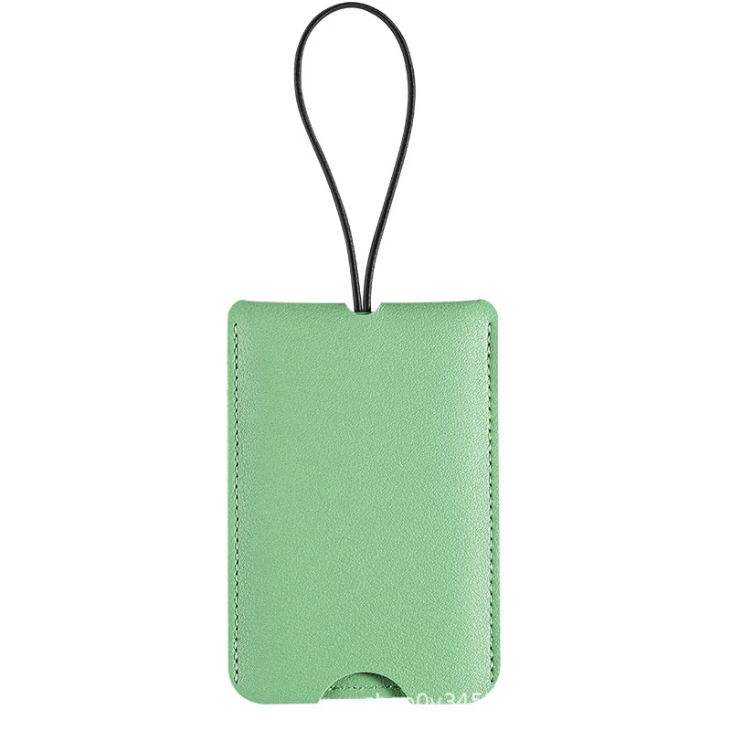 

PU Leather Suitcase Luggage Tag Pendant Handbag Multi-colour Concealed Pull-out Portable Travel Accessories Name ID Address Tag