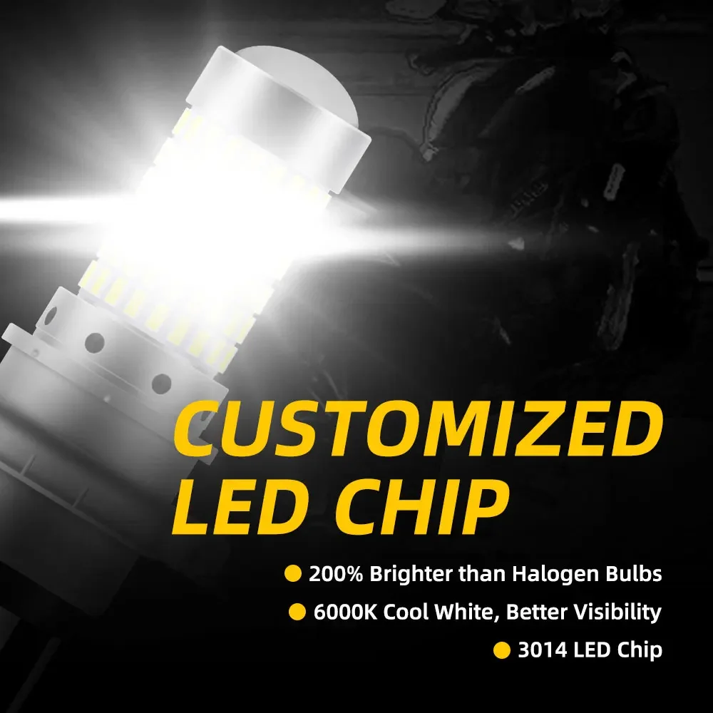 p15d led Motorcycle headlights H4 LED bulb ba20d led headlamp fog light High low beams Driving light motorcycle LED Signal light