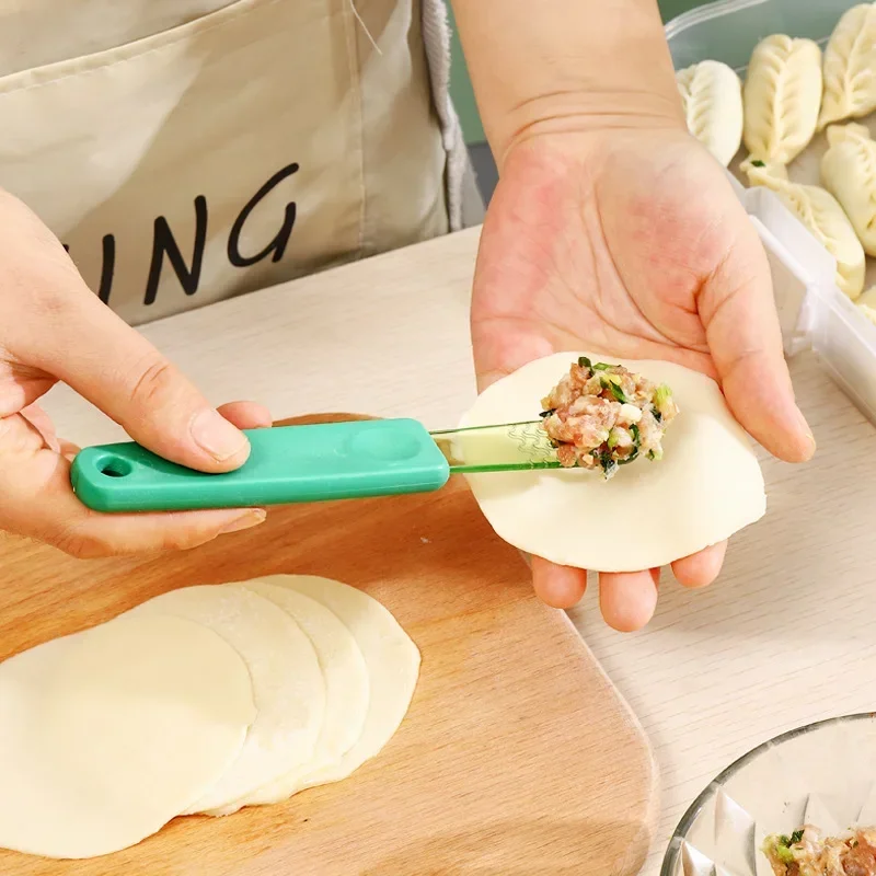 PP Food Grade Dumpling Pick Stuffing Spoon Wonton Bun Stuffing Tool Kitchen Stuffing Stirring Spoon Flat Spoon