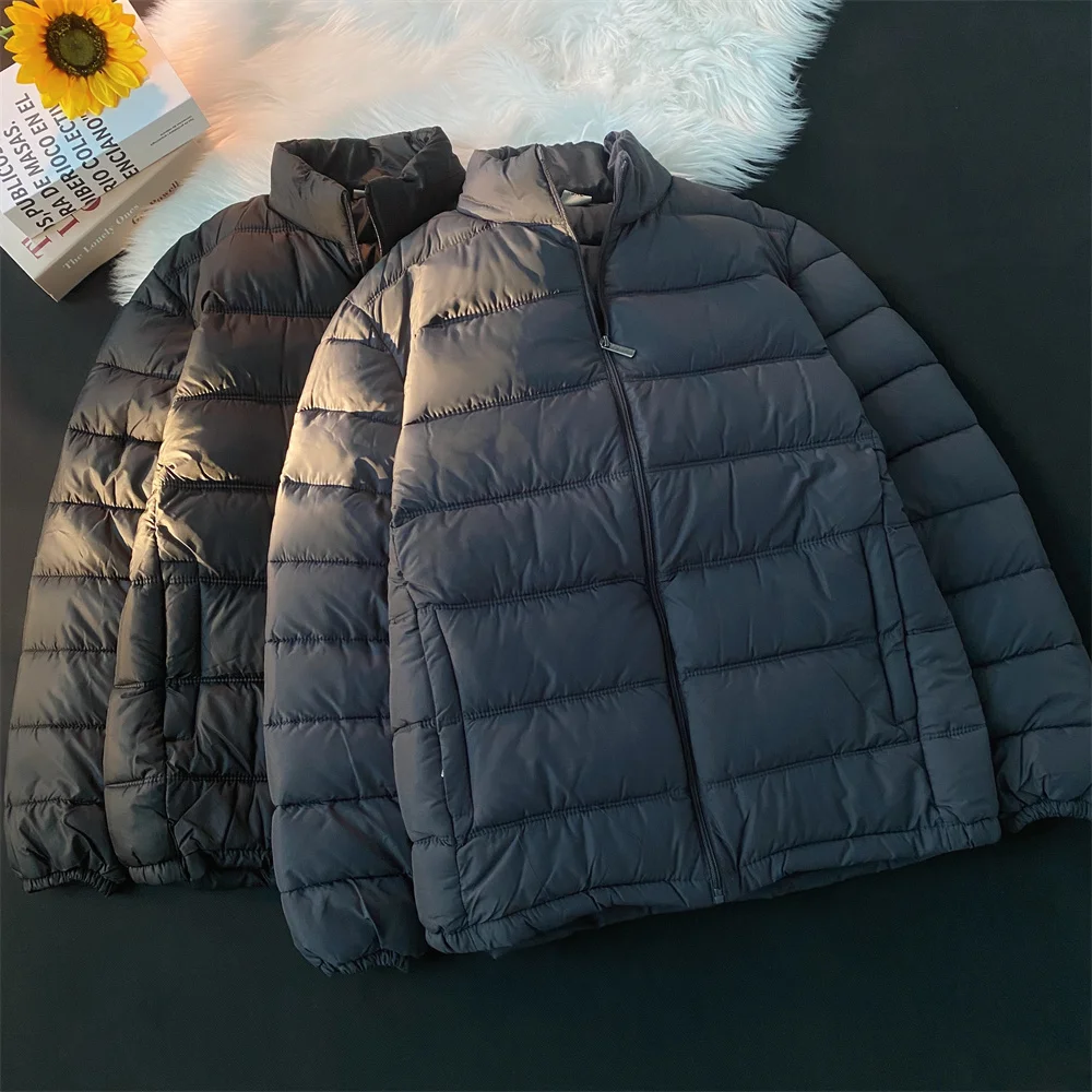 YEAE Designer Clothes Men Luxury Men's Winter Down Jacket Stand Collar Padded Cold Clothes Lightweight Padded Jackets Male Coat