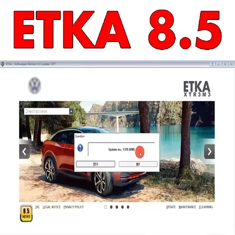 2025 Latest version ET KA 8.5 Group Vehicles Electronic Parts Catalog Support ForV/W+AU//DI+SE//AT+SKO//DA Auto Repair Software