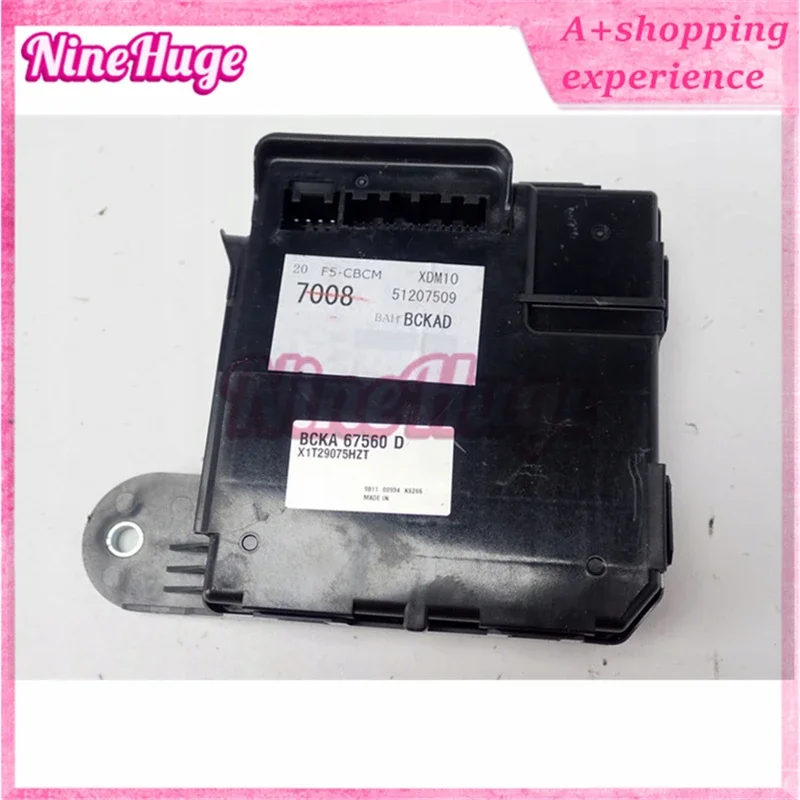 

1PC Refurbished BODY COMPUTER BCM CONTROL MODULE UNIT for 2019 MAZDA 3 BCKA67560 BCKA67560D BCKA67560B BCKA67560E