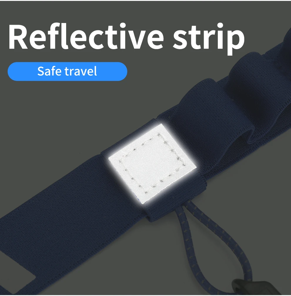 Paket Pinggang Uniseks Sabuk Nomor Balap Maraton Triathlon dengan Tempat Loop Gel Sabuk Lari Sabuk Kain Lari Motor Olahraga Luar Ruangan