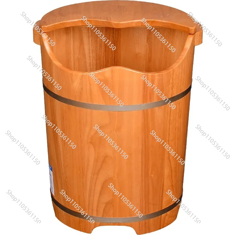 50 High Foot Bucket Household Bath Oak