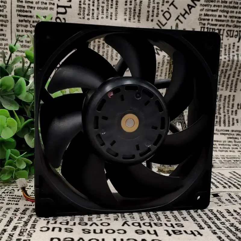 New Cooling Fan Original For  Sanyo 9WV1248P1J001 12038 48V 0.65A 12CM High Air Volume Cooling Fan