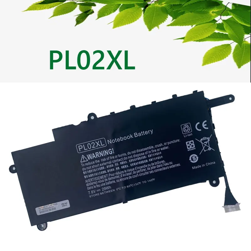 PL02XL batteria per Laptop HP Pavilion 11 X360 11-n010dx 11-N014TU 11-N030TU 751681-421 HSTNN-LB6B HST-DB6B