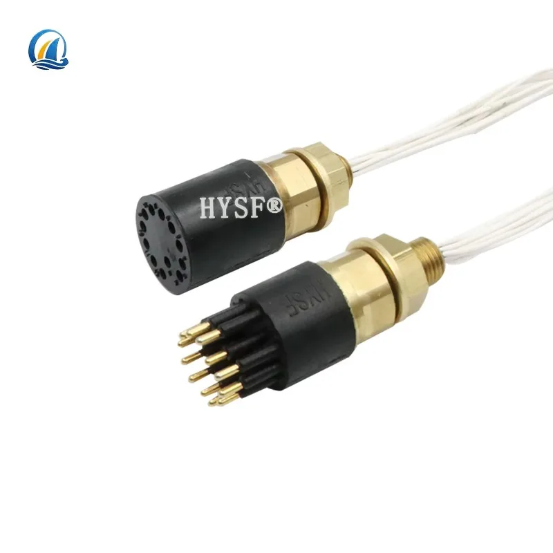Subcon Underwater MCBH MCIL 10-16pin Stainless Steel Underwater ROV Connector Seacon Deep Water Connector