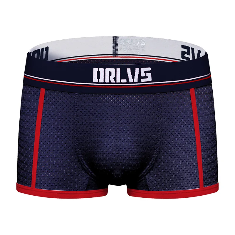 Orlvs Heren Slipje, Mesh Mesh Ademende Boxers, U Bolle Tassen, Boxers, Heren Or193