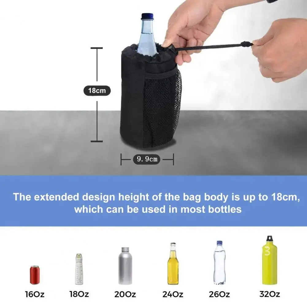 

Water Cup Holder for Bike Boat ATV Oxford Fabric Bicycle Coffee Storage Bottle Bag Outdoor Camping Holder Holder Cup Bicycle