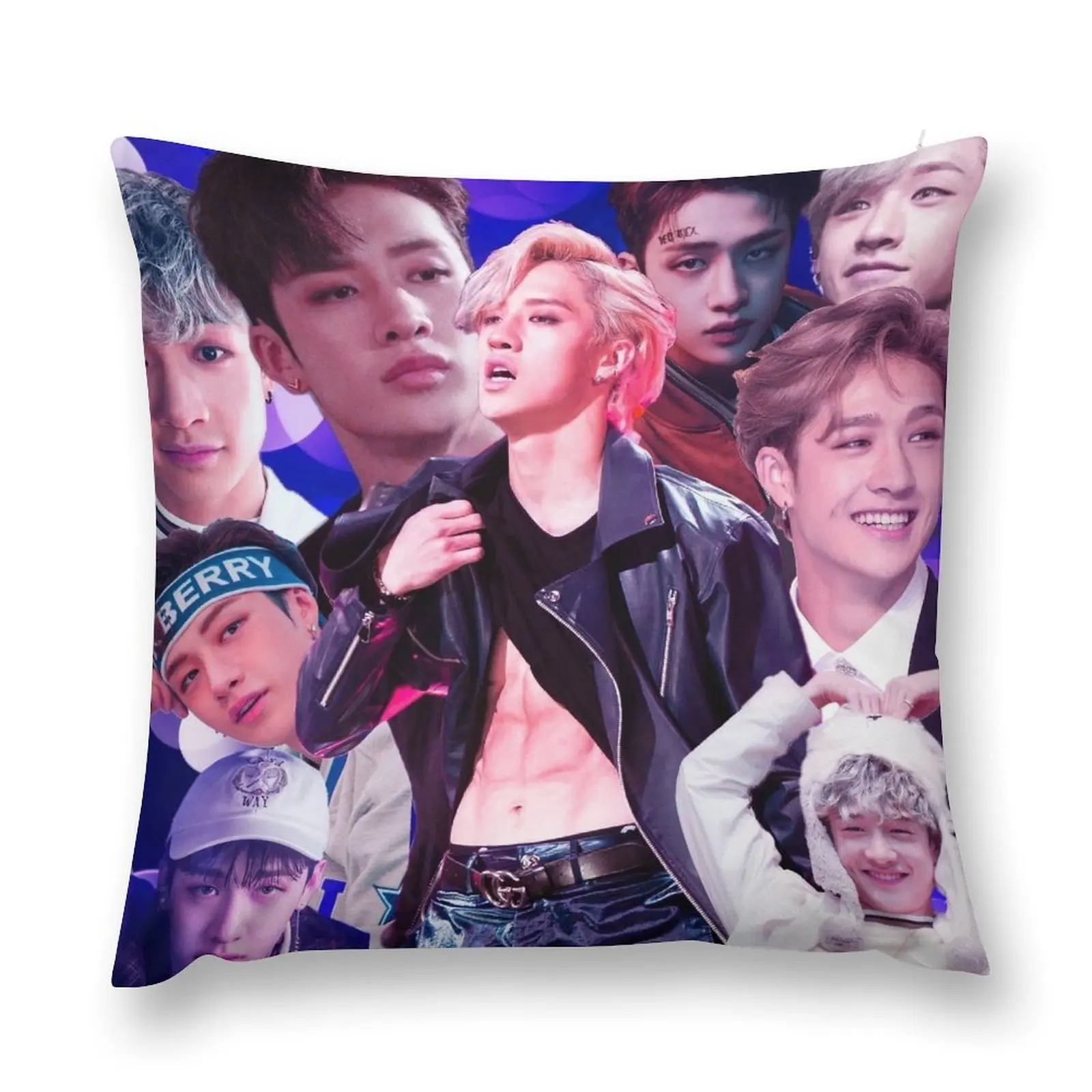 Bang Chan Throw Pillow Luxury Living Room Decorative Cushions Decorative pillow case pillow