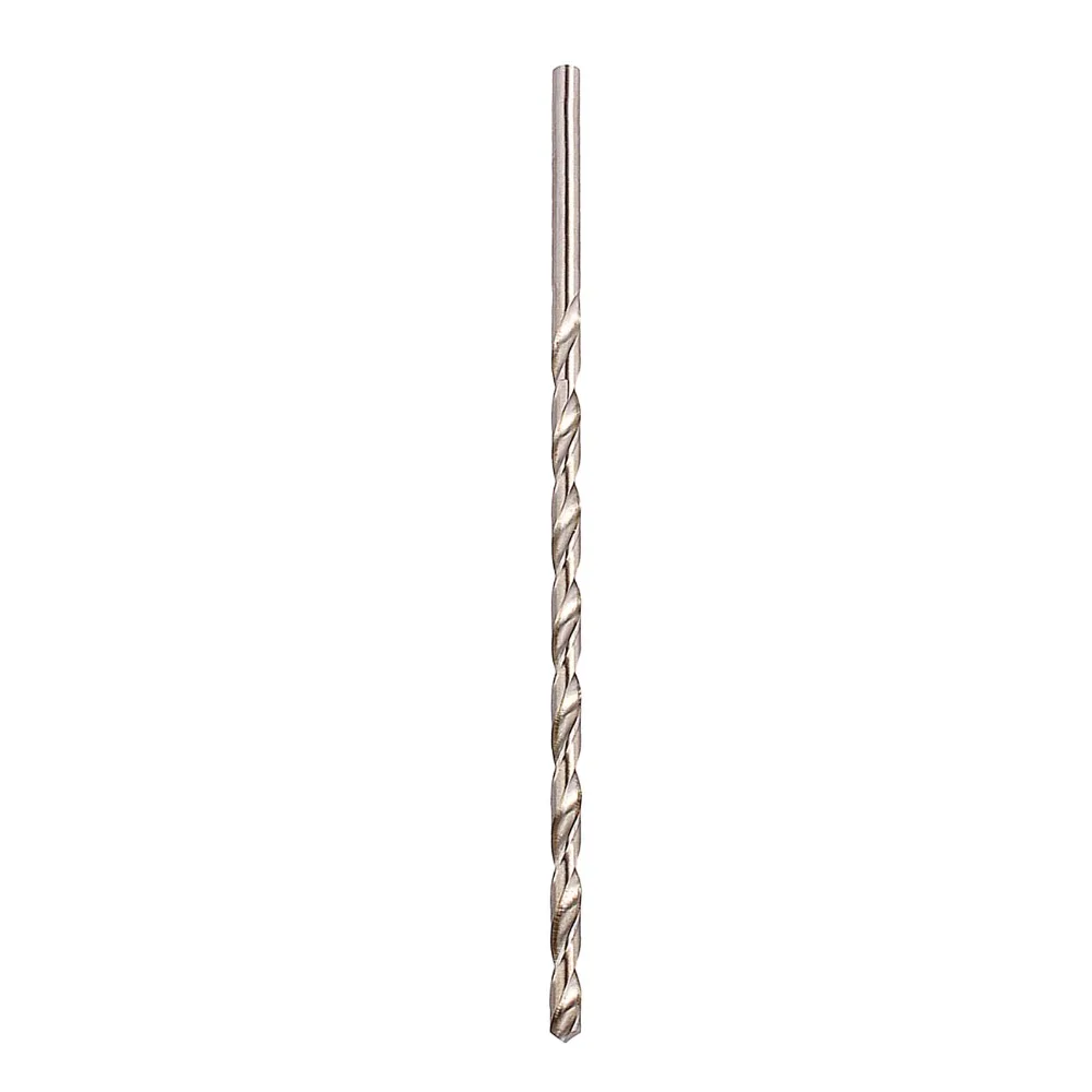 2PCS 6mm Diameter Twist Drill Bits High Speed Steel 200mm Length Auger Drill Bits Extra Long Straight Shank