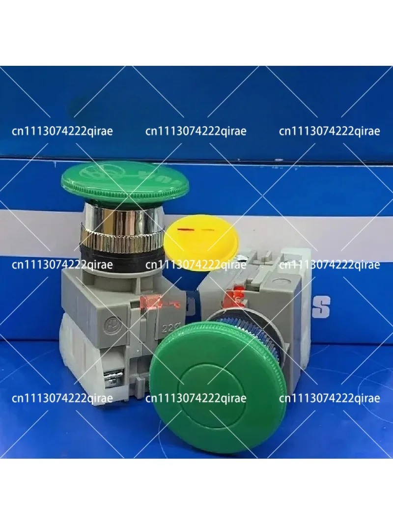 2PCS Mushroom Head Reset Button Switches AEPB-22R/G/Y AEPB-25