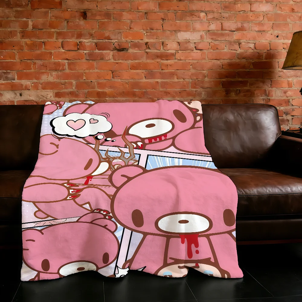 Blanket Super Cartoon G-Gloomy-ES Warm Comfortable Plush Throw Blanket Child Home Sofa Bedroom Gift