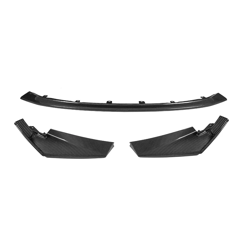 CSL Style Dry Carbon Fiber Front Bumper Lip For BMW M3 G80 M4 G82 G83 Front Lip Spoiler 2021 2022 2023