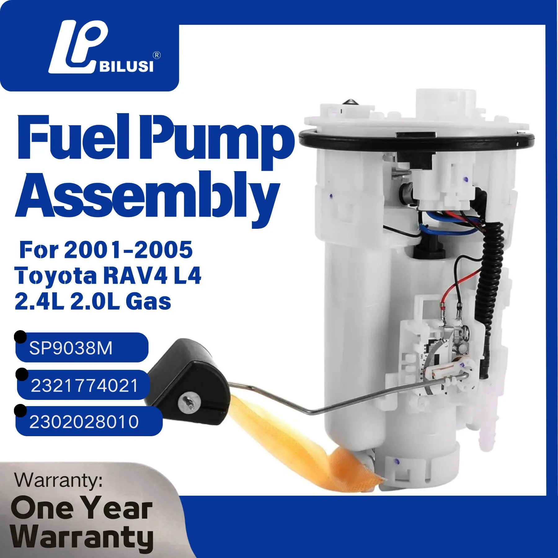 

Новый модуль топливного насоса BILUSI 2001-2005 SP9038M 2302028010 для Toyota RAV4 L4 2.4L 2.0L (бензин)