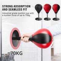 Desktop Punching Bag Ball With Suction Cup Table Boxing Boxing Speed Tool Training Adult Children Relief Exercising Stress B3N2