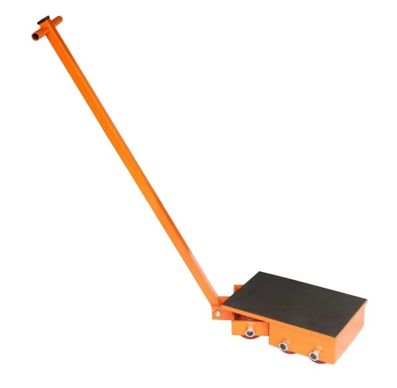 T turntable 180 degree small can roller cargo trolley roller skates