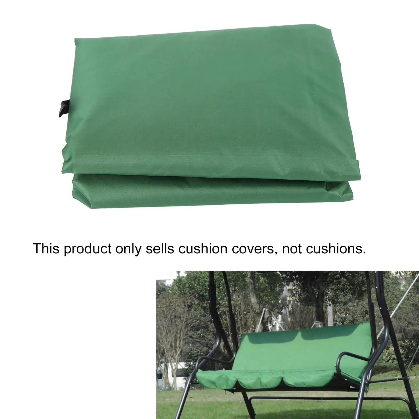 Waterproof Outdoor Swing Cushion Cover - Dustproof All-Purpose Garden Hammock Furniture Protector