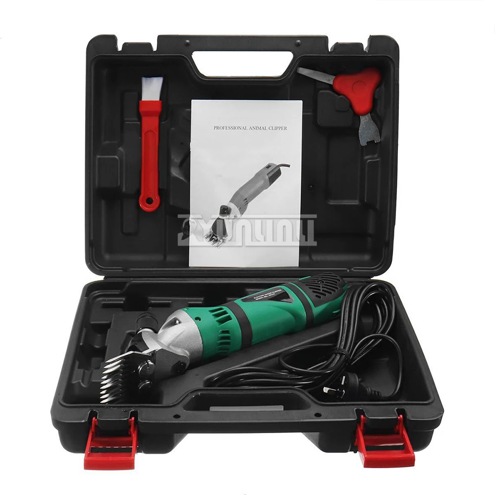 13 Teeth Electric Wool Shears Sheep Pet Hair Clipper Shearing Kit Goat Horse Hair Scissor Sheep Pet Animal Shearing 110v-240v