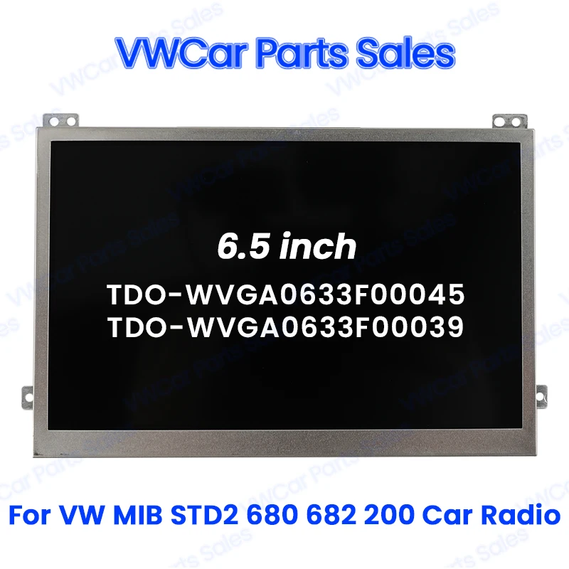 OEM Screen Assembly TDO-WVGA0633F00045 For VW MIB 2 ZR 200 682 Touch Screen Player Navigation Radio WVGA0633F00036 A2C15166500