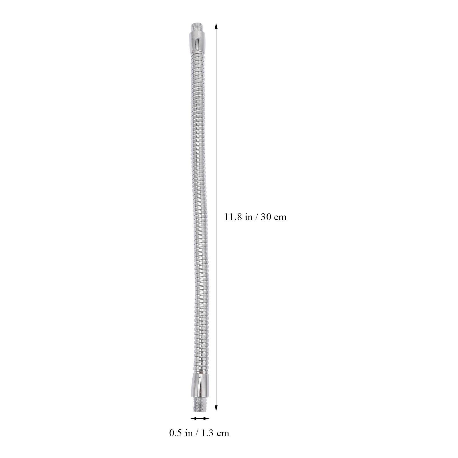 

2 Pcs LED Desk Lamp Adjustable Spotlight Gooseneck Metal Hose Soft Rod Universal Mount Photography Accessories