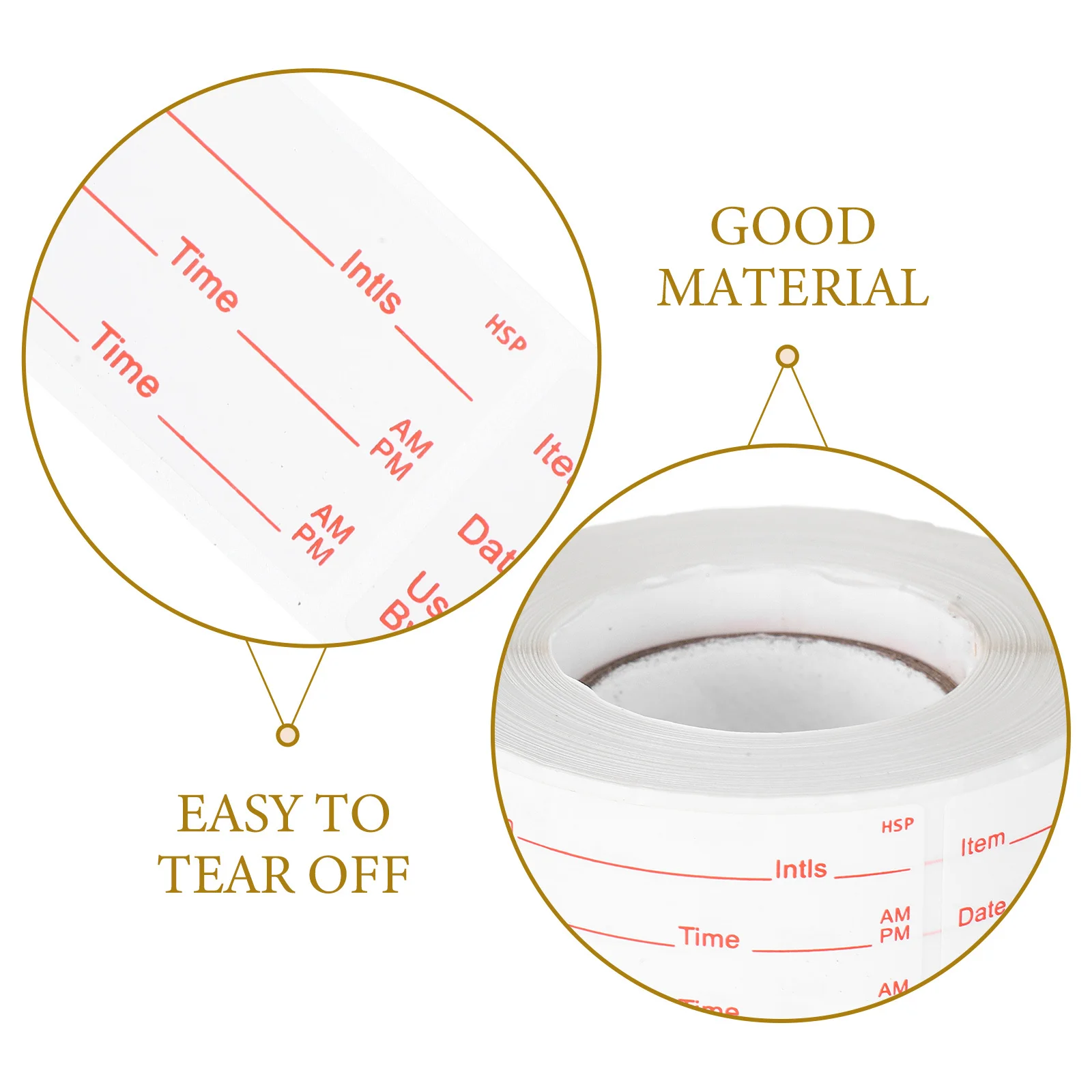1 rolo de etiquetas para freezer, para armazenamento de alimentos, removível, resistente a óleo, fácil casca, cozinha, despensa, organização, adesivos, recipientes, frascos