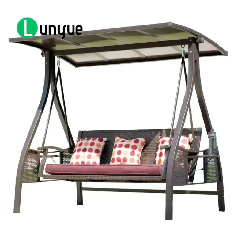 Modern Simple Outdoor Garden Rocking Chair for Villa Courtyard Open Air Balcony Patio Furniture Comfortable Relaxation Seat
