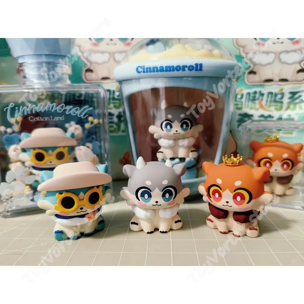 มีสินค้าในสต็อก [ของแท้] Honkai Star Rail Awoo Awoo Chimera Mini Blind Box ของสะสม ของตกแต่ง การ์ตูน ของขวัญฮาโลวีน