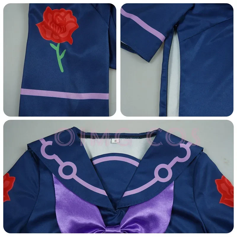 Bizarre Adventure Yamagishi Yukako Cosplay Uniform Kostüm Anime Halloween Kostüme Frauen für Spiel