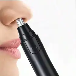 Electric Nose Hair Trimmer Unisex Implement Shaver Clipper Neck Hair Cutter Men's Shaving Tool Portable Clean Trimer