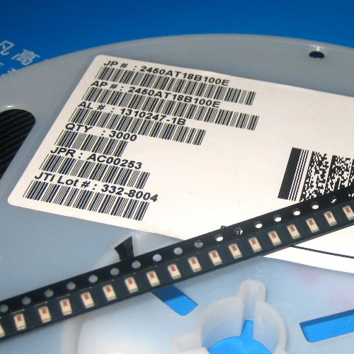 هوائي بلوتوث مدمج ، SMD ، 2450AT18B100E 2450AT18B100 ، 2450 ميجا هرتز ، 1206/3216 2.4 جرام ، شحن مجاني