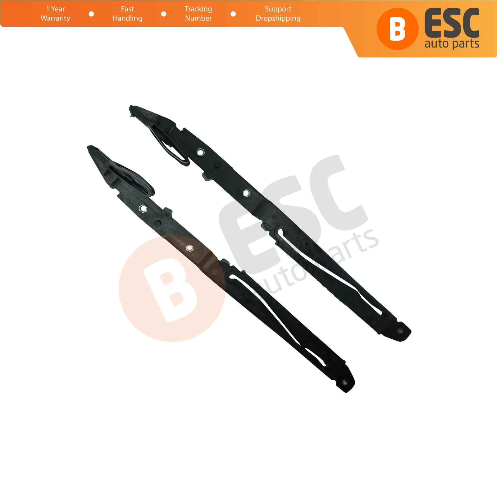 Sunroof Glass Rail Guia Repair Set, Esquerda e Direita Peças para Kia Hyundai Ford Peugeot 307 Dodge Ram Chrysler 81620A 8401N, ESR553