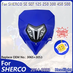 OTOM 2014-2023 Motorcycle LED Headlight Assembly Head Light Headlamp For SHERCO SE SEF 125 250 300 450 500 Accessories Dirt Bike