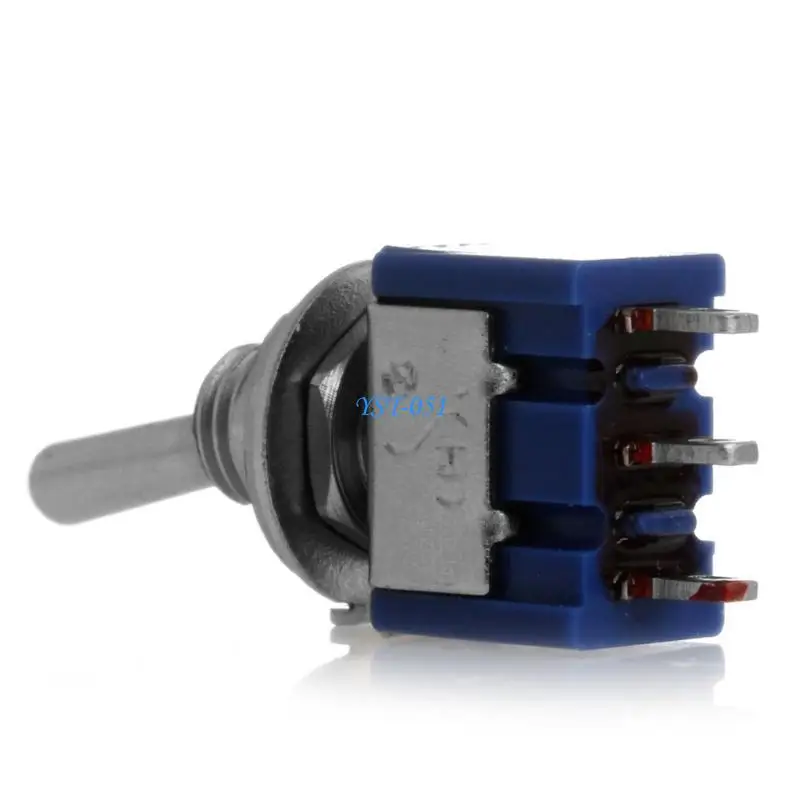 

E15A Rocker Momentary Switch On-On 3-Pin 2-Position SPDT Toggle Switch with Metal Bat