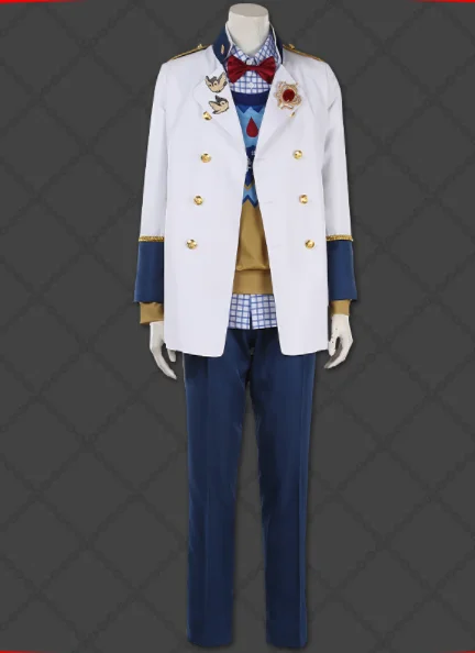 

Twisted Wonderland Cosplay Neige Lubanche Costume Uniform Prince Snow Cosplay