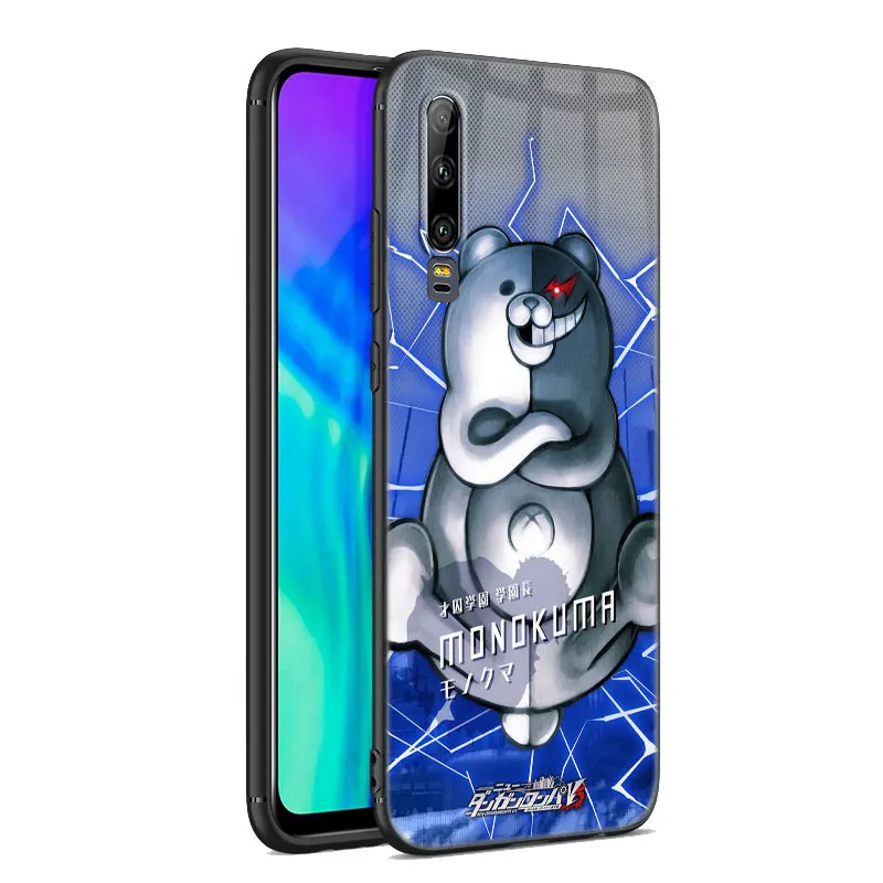 Anime Danganronpa Phone Case For Huawei P20 P30 P40 P50 P Smart Z S Pro P8 P9 P10 Lite 5G E 2017 2018 2019 2020 2021 Black Cover