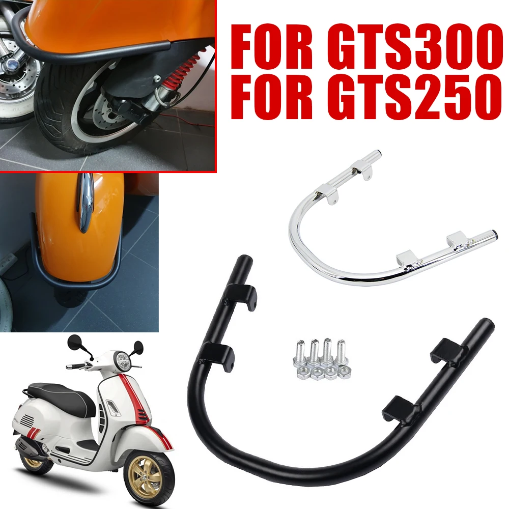 For Piaggio Vespa GTS300 GTS 300 GTS 250 GTS250 Motorcycle Accessories Bumper Front Wheel Fender Crash Bars Frame Protector