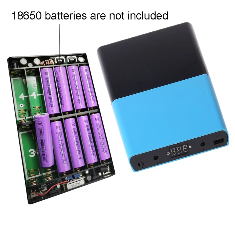 12x 18650 Batteries DIY Power   for Laptop Mobile Phone Router Tablet Drop Shipping