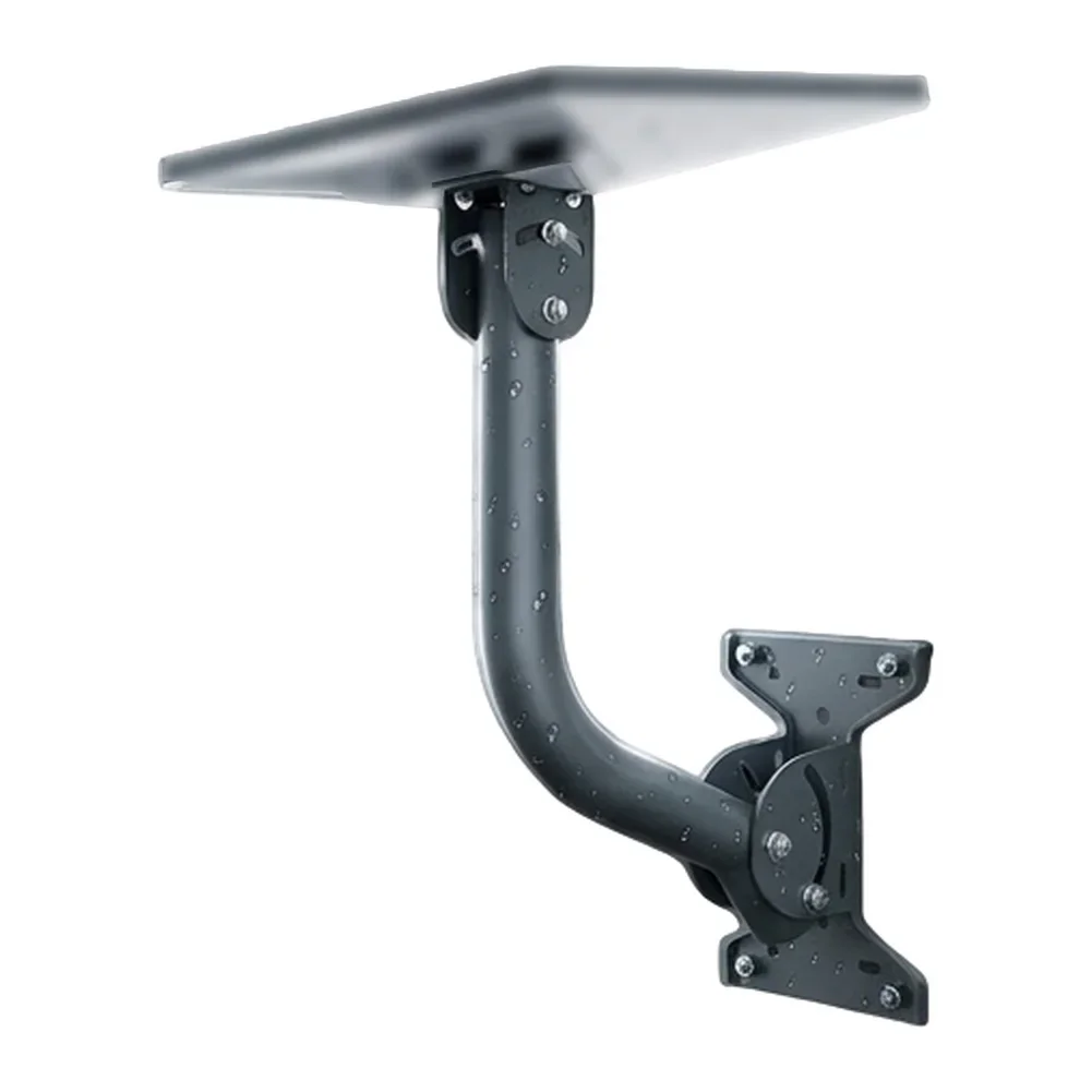 Metal Roof Mount System for Starlink Supporting For Outdoor Boat Setups with Customizable Bend and Height Adjustment