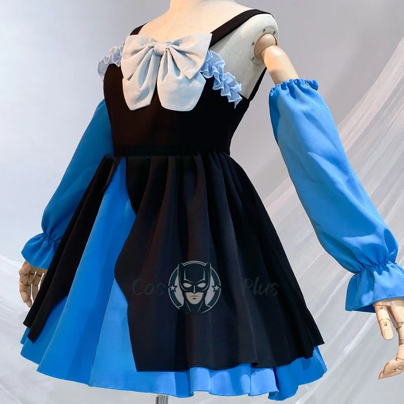 

Любовь, Чунибё и другие наслаждения! Костюмы для косплея Takanashi Rikka, свадебный женский костюм для косплея, парик, черно-синий